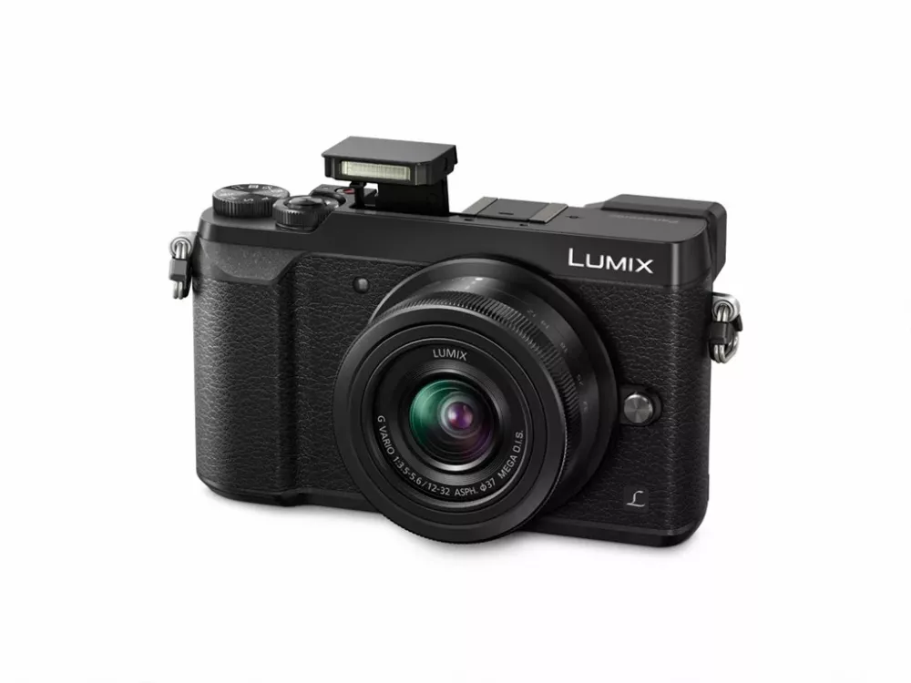 Panasonic Lumix DMC-GX80 svart med Lumix G Vario 12-32mm f/3,5-5,6 ASPH Mega O.I.S