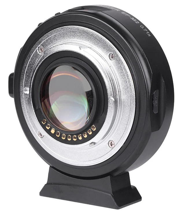 Viltrox EF-M2 Focal Reducer Booster Adapter Auto-focus 0.71x Canon EF mount series lens to M43 camera