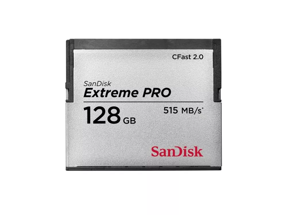Sandisk Minneskort Extreme Pro CFast 2.0 128GB 525MB/s