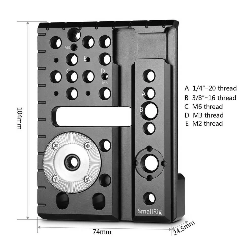 SmallRig Left Side Plate for RED Scarlet-W/Weapon/Epic-W 1997