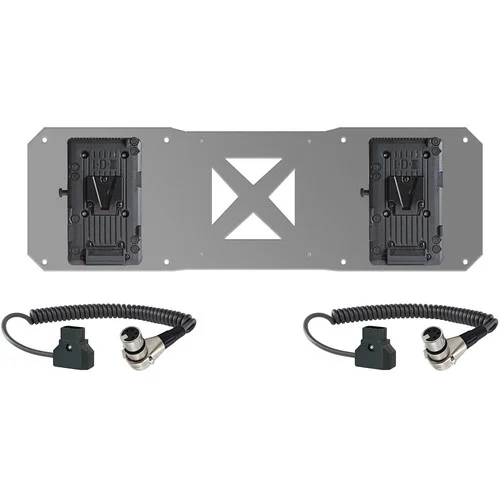 SHAPE 2 x V-Mount Platta & D-Tap-kablar för Atomos Sumo