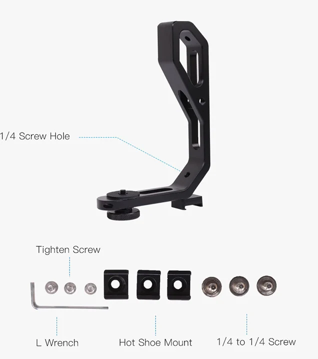 L Bracket Handtag for DJI Ronin-S Crane Serien