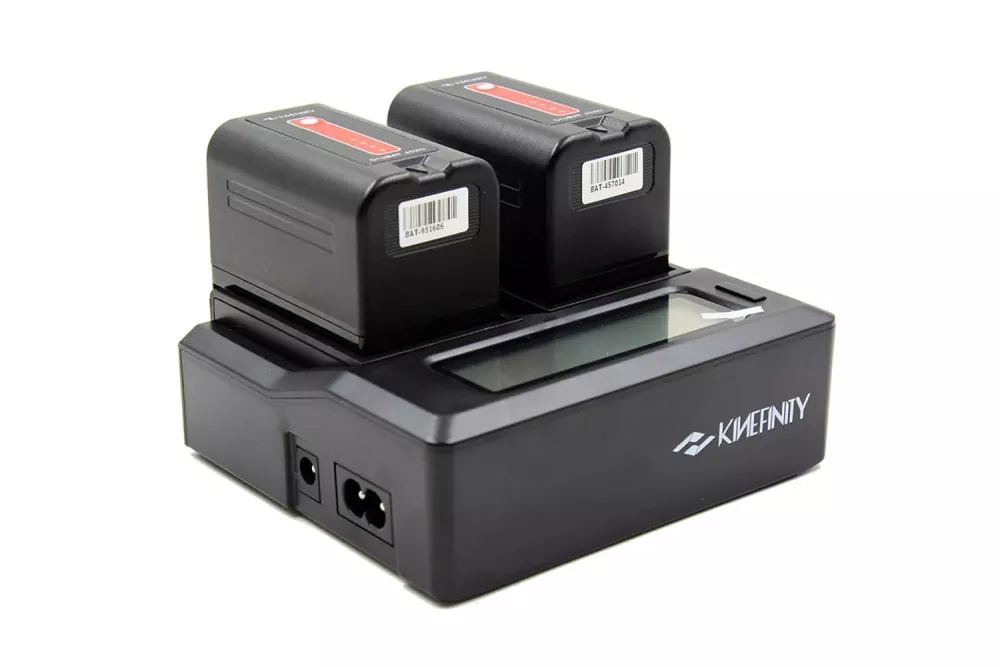 Kinefinity SideGrip 2x KineBat + Dual Charger
