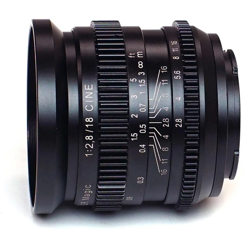SLR Magic Cine 18mm f2.8 - Sony E-mount