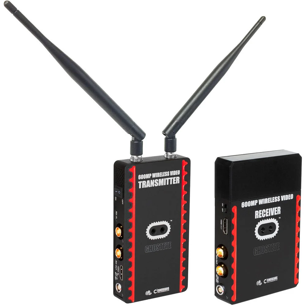 CINEGEARS Ghost-Eye 600MP Wireless Transmitter and Receiver (Vmount)