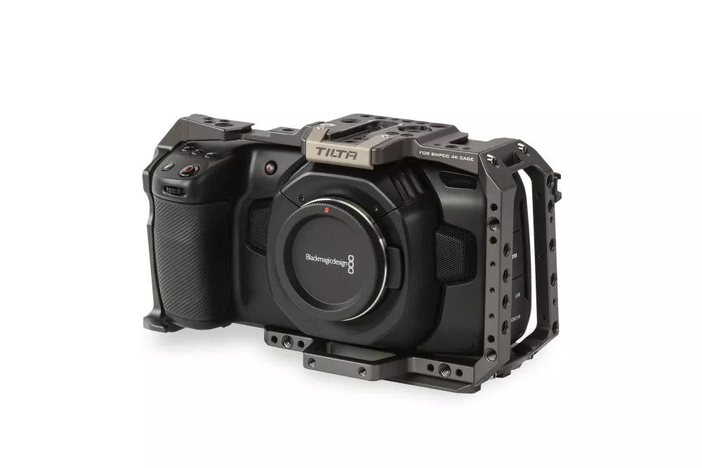 Tilta Full Camera Cage For   Blackmagic pocket cinema  4K Grey