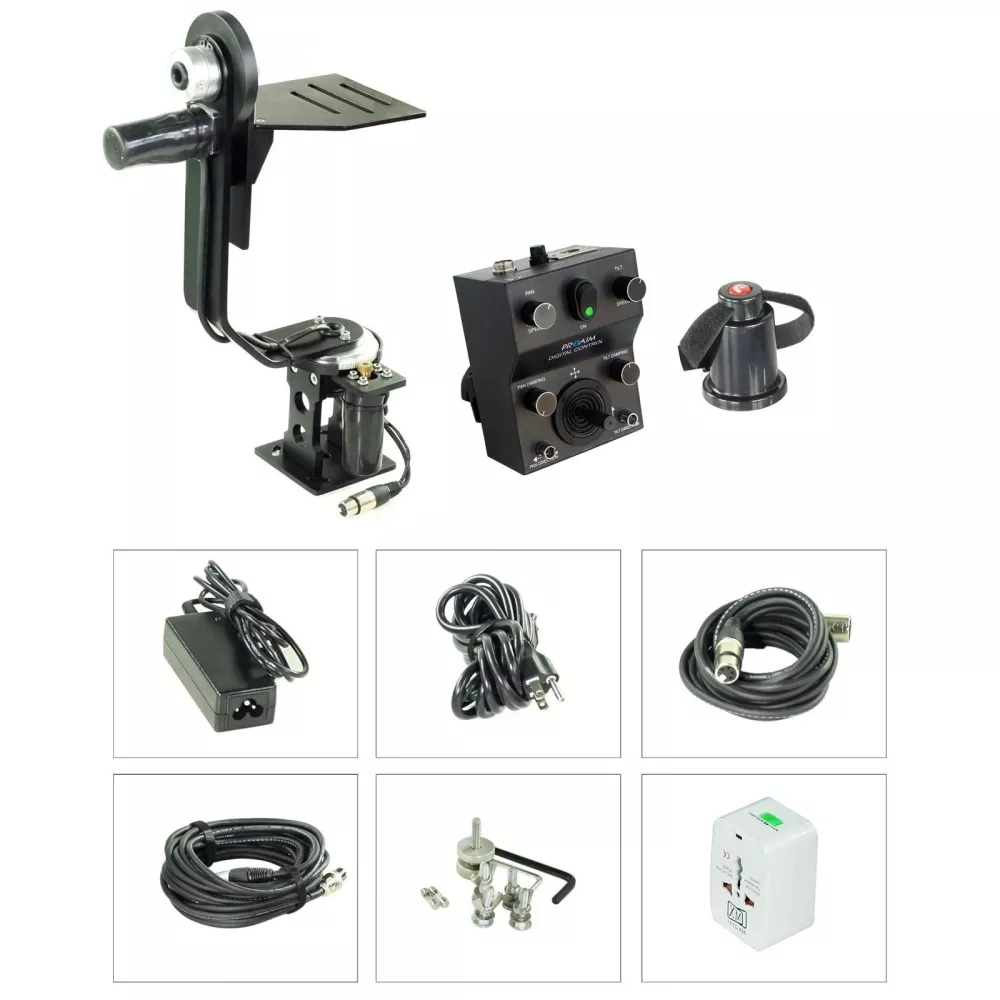 Proaim™ Jr Pan-Tilt Head with 12V Joystick Control