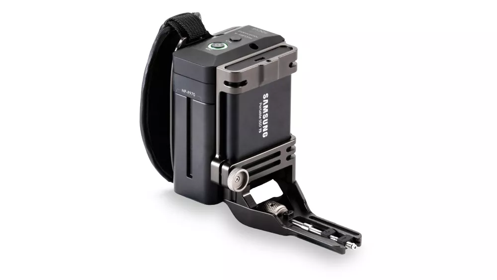 Tilta Side Focus Handle Type I (F970 Battery) Bmpcc 4k– Tilta Grå