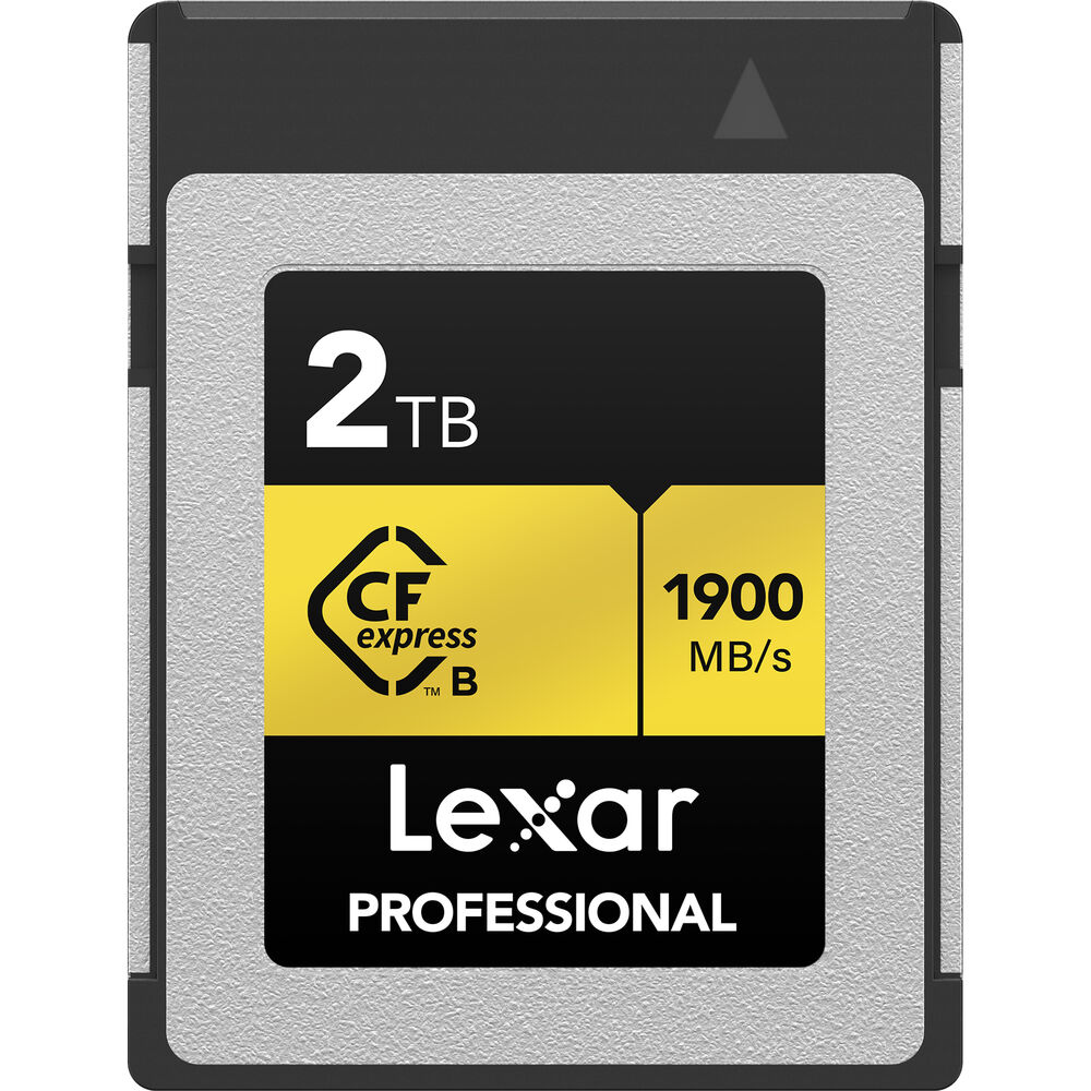 Carte mémoire LEXAR CFexpress Type B Pro Gold R1750/W1500 2TB