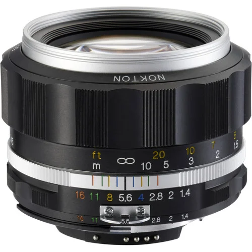 Voigtlander Nokton 58mm f/1.4 SL II S Lens (Silver)