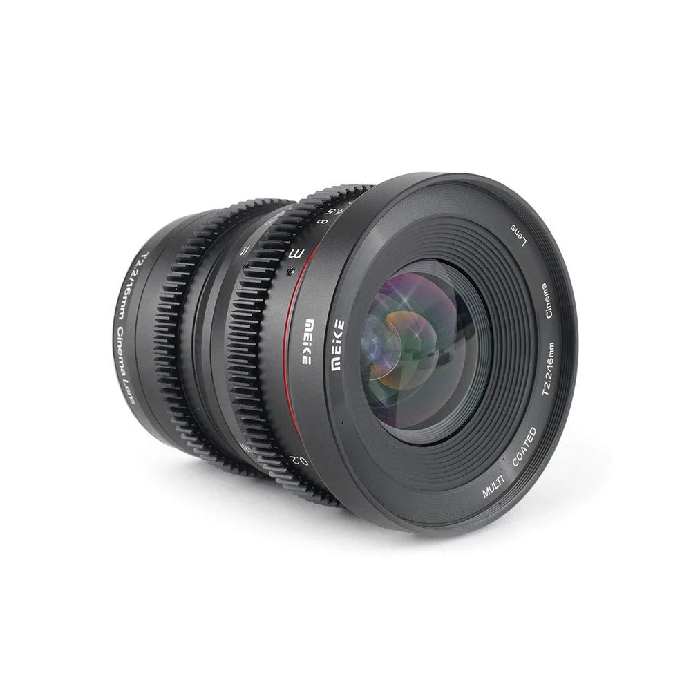 MEIKE 12mm T2.2 Manual Focus Cinema Prime Lins (MFT Mount)
