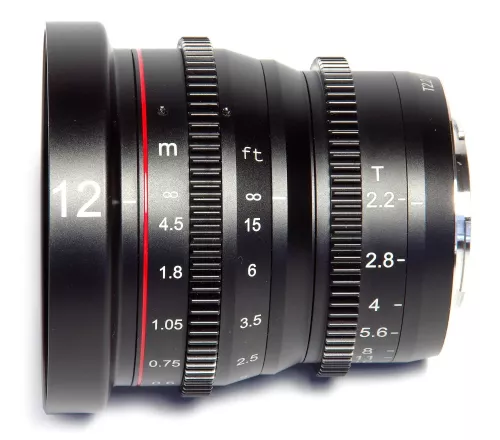 MEIKE 12mm T2.2 Manual Focus Cinema Prime Lens (MFT Mount)