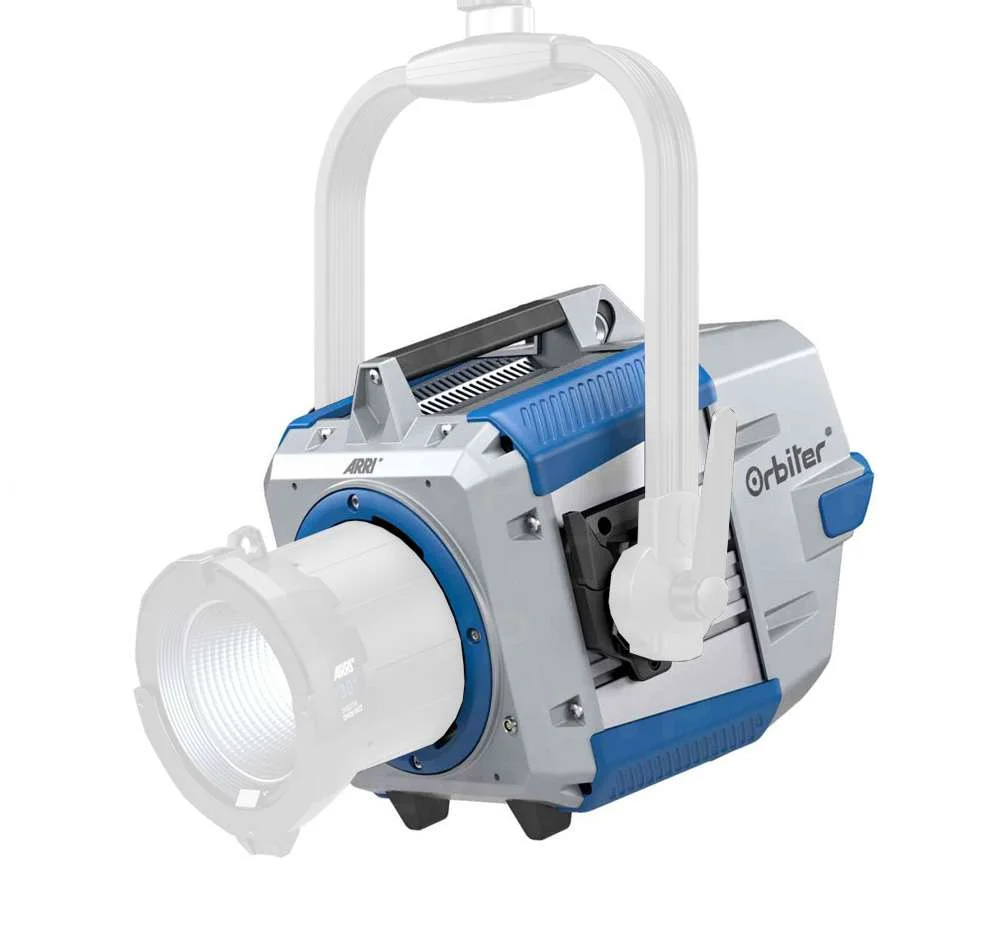 ARRI Orbiter LED Digital Videolight  with Open Face without Lens, Yoke & Cable (Blue/Silver)