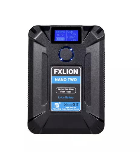 FXLION Nano Two 98wh V-lock Battery
