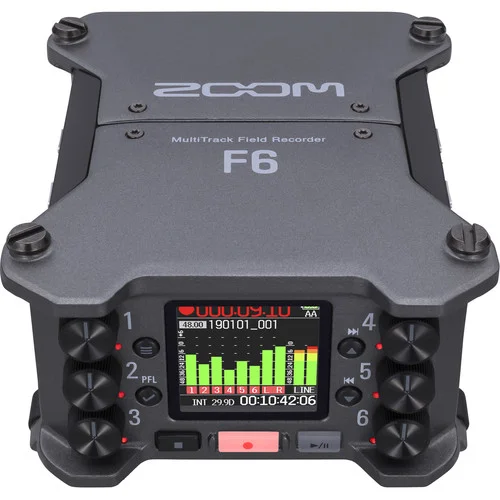 Zoom F6  Multitrack Field Recorder