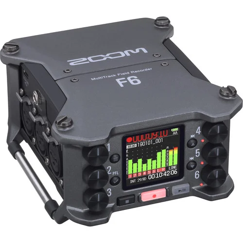 Zoom F6  Multitrack Field Recorder