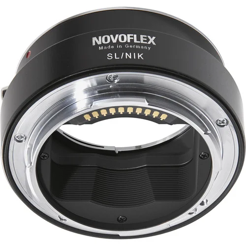 Novoflex Nikon F Lens Till Leica L-Mount Kamera Electronisk Adapter