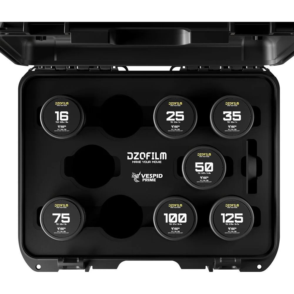 DZOFilm VESPID Prime 7-Lens Kit PL & Canon EF