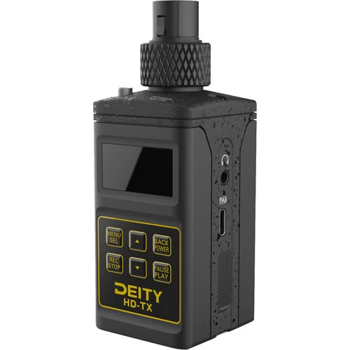 Deity Microphones HD-TX Plug-On Transmitter with Built-In Recorder (2.4 GHz)