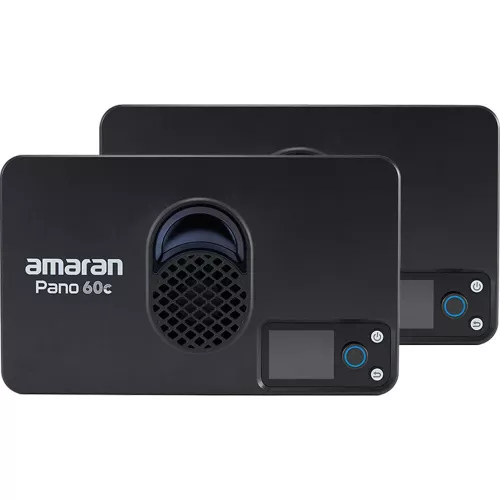 Amaran Pano 60c 2-light Kit Led Panel Video Lighting