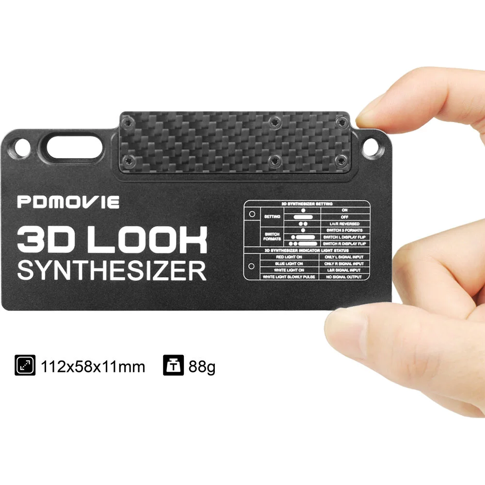 Pdmovie 3D LOOK 3D Image Synthesizer Processing System