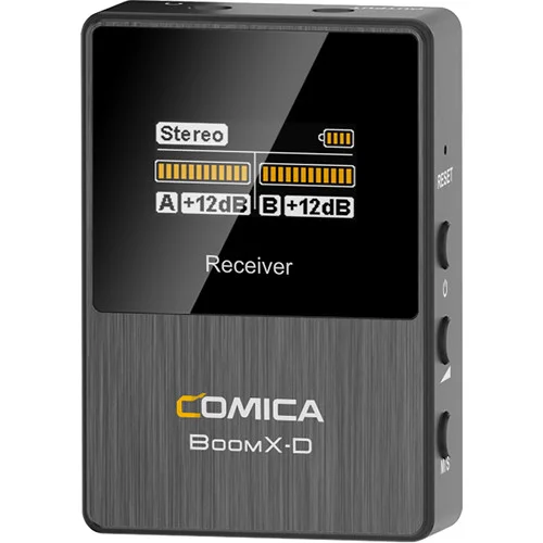 Comica Audio BoomX-D D2 Kompakt 2-Person Trådlöst ljud system