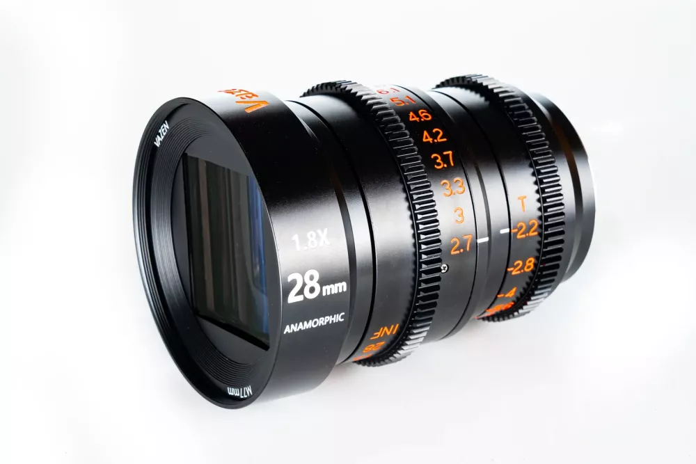 Vazen 28mm t/2.2 1.8X Anamorphic Lens for MFT / RF