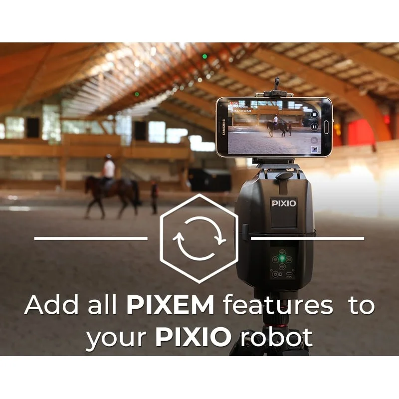 PIXIO: camera + smartphone & tablet compatibility upgrade