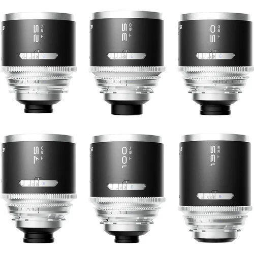 Mantis 1.33X Full Frame Anamorphic 25/35/50/75/100/135mm 6-lens Set
