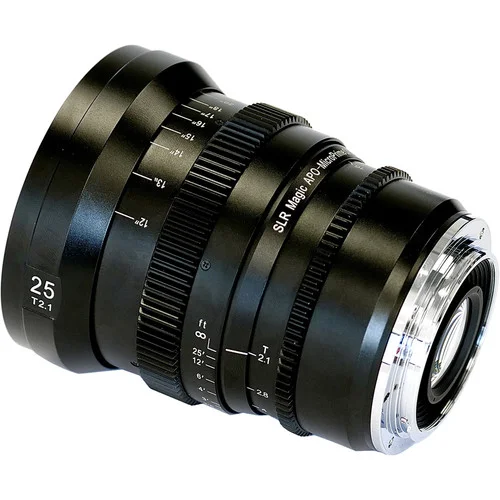 SLR Magic APO MicroPrime Cine 25mm T2.1 Lens Canon EF