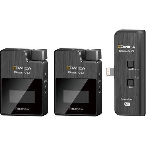 Comica Audio BoomX-D MI2 Kompakt 2-Person Trådlöst ljud system För iOS Smartphone