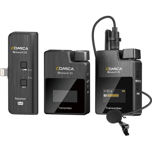 Comica Audio BoomX-D MI2 Kompakt 2-Person Trådlöst ljud system För iOS Smartphone