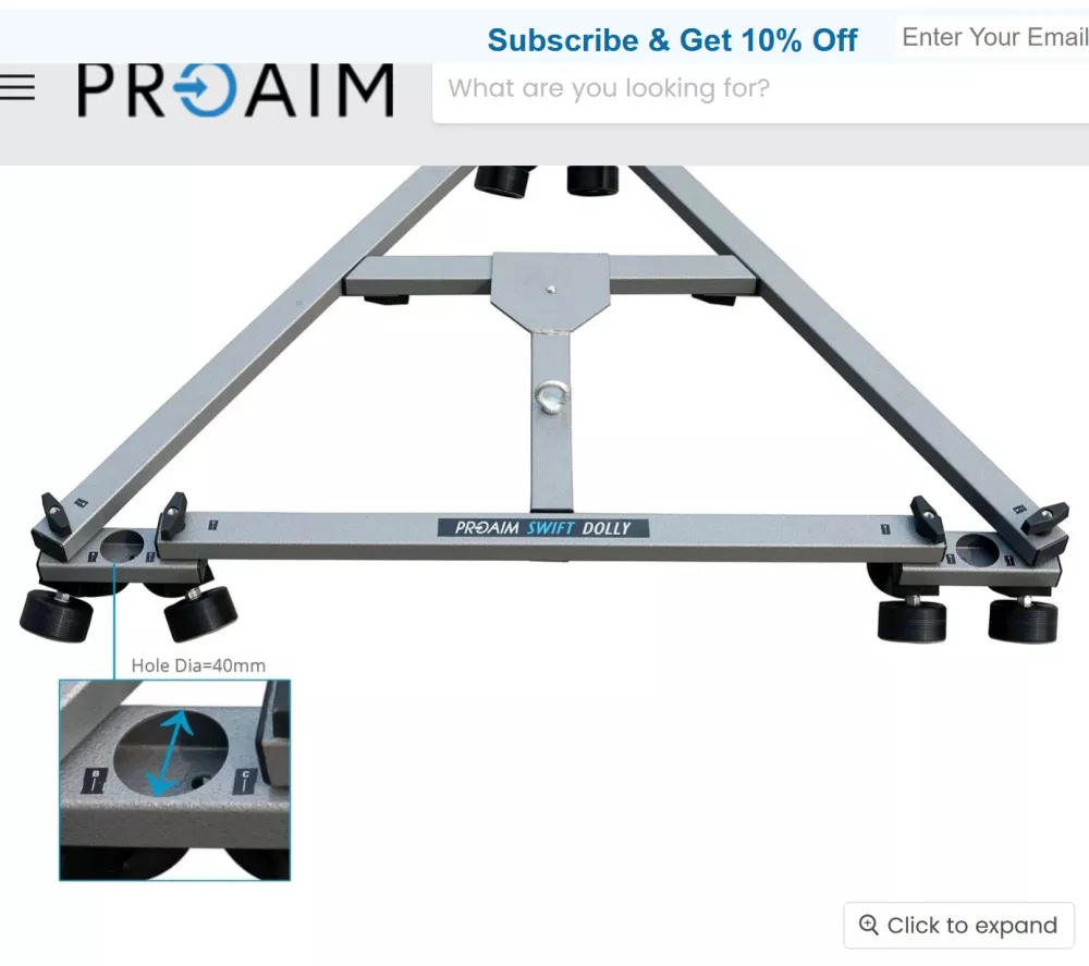 Proaim Swift Camera Dolly