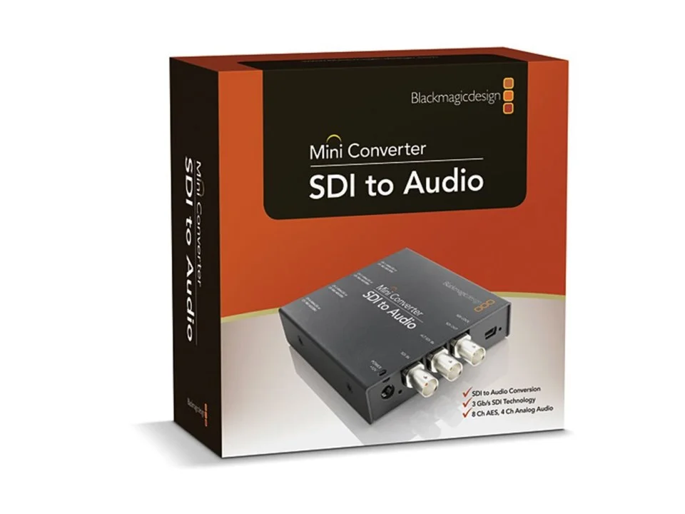Blackmagic Design Mini Converter - SDI To  Audio
