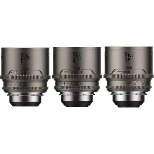 DZOFilm Arcana Anamorphic Prime 3-Lens Kit 32/45/75mm PL