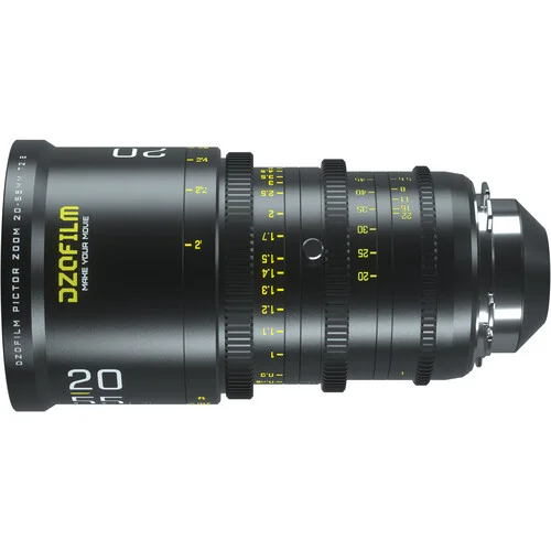 DZOFilm Pictor 20-55mm T2.8 Super35 Parfocal Cinema Zoom Lens (PL Mount and EF Mount)
