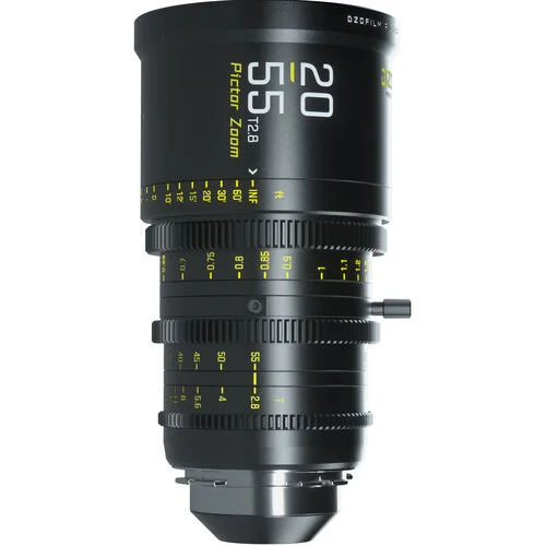 DZOFilm Pictor 20-55mm T2.8 Super35 Parfocal Cinema Zoom Lens (PL Mount and EF Mount)