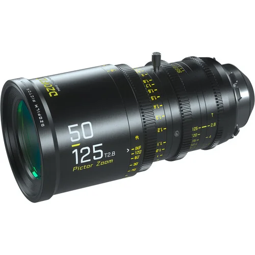 DZOFilm Pictor 20-55mm and 50-125mm T2.8 Super35 Cinema Zoom Lens Bundle (PL Mount and EF Mount, Black)