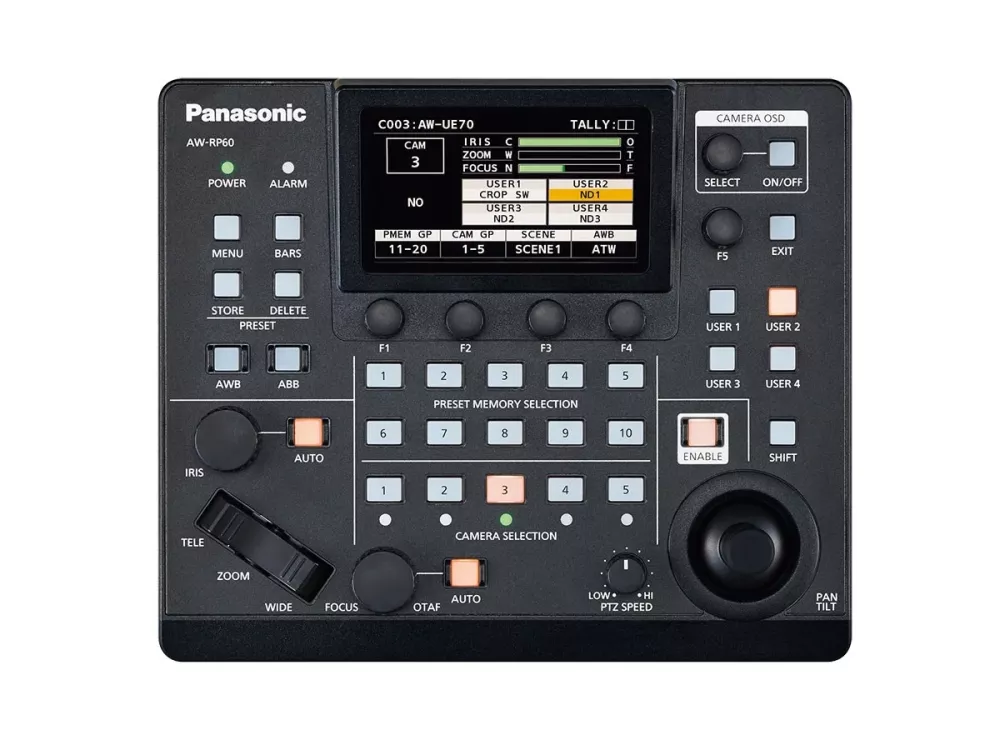 Panasonic AW-RP60GJ kontrollenhet för PTZ-kameror