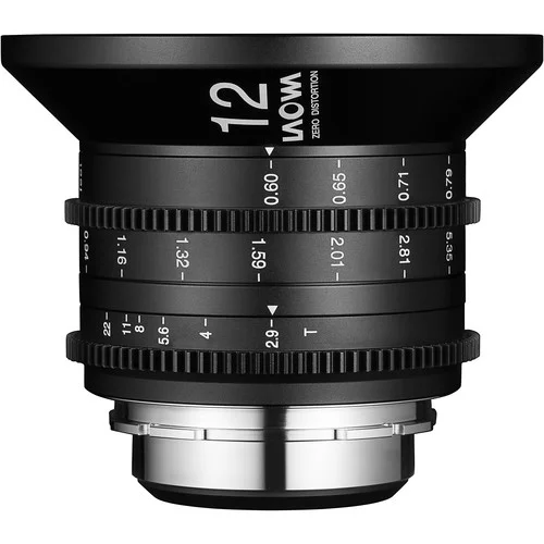 Laowa 12mm f/2,8 Zero-D Ciena Lins PL Fäste