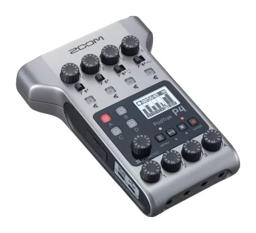 ZOOM PODTRAK P4 Podcasting Recorder