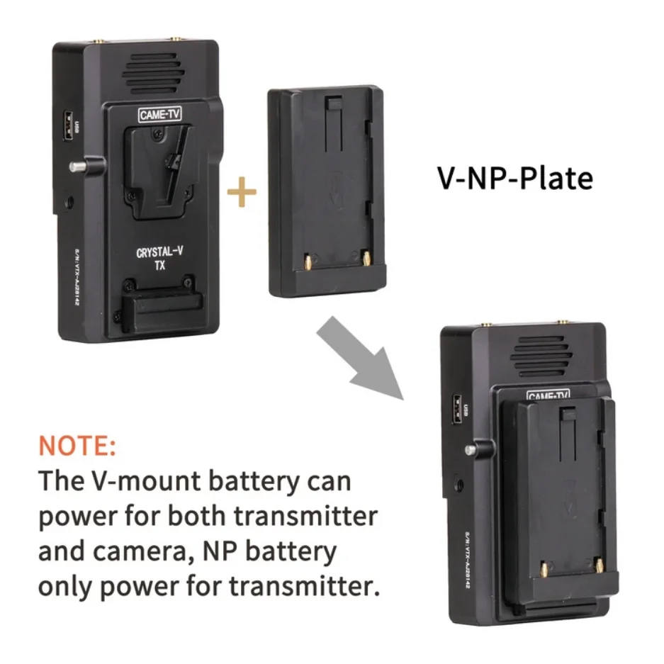 CAME-TV Crystal V SDI HDMI 1640ft Distance Video Transmission System