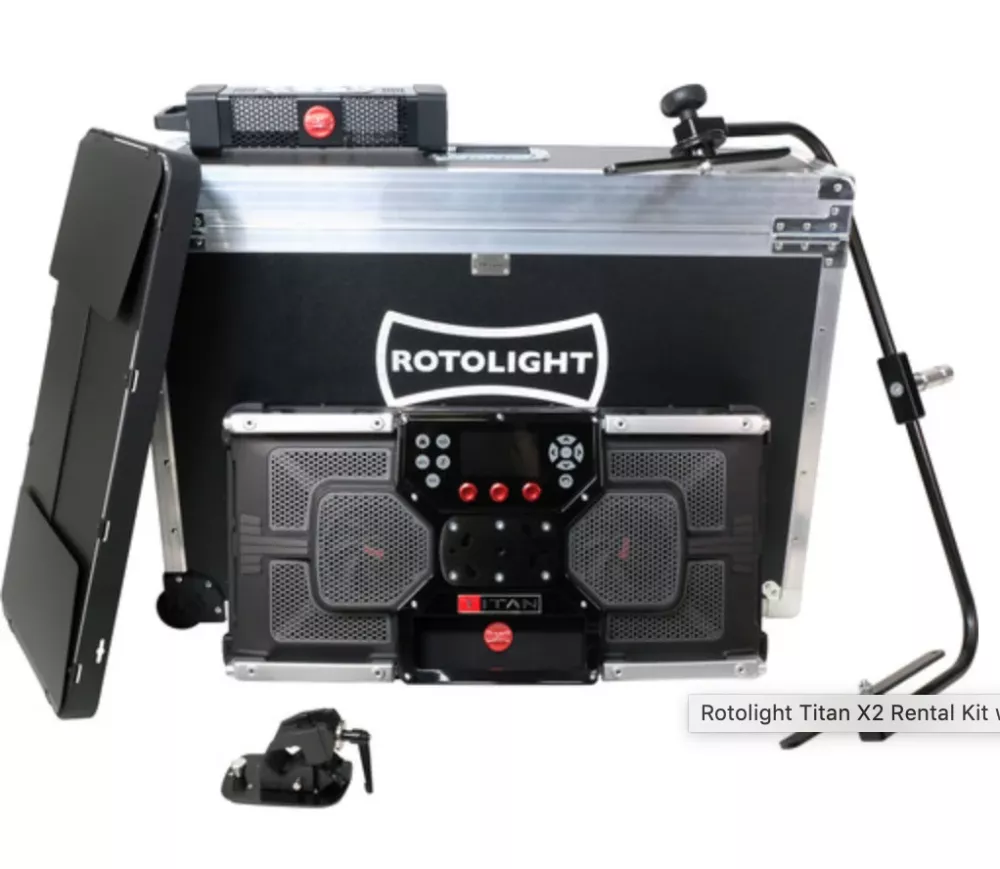 Rotolight Titan X2 Rental Kit med Standard Yoke