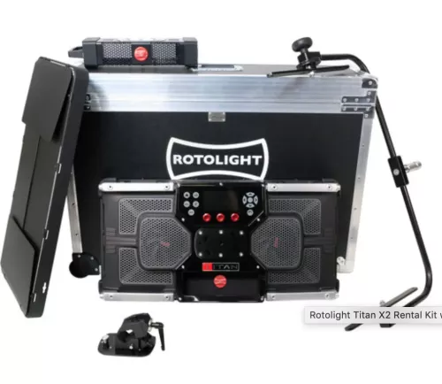 Rotolight Titan X2 Rental Kit med Standard Yoke