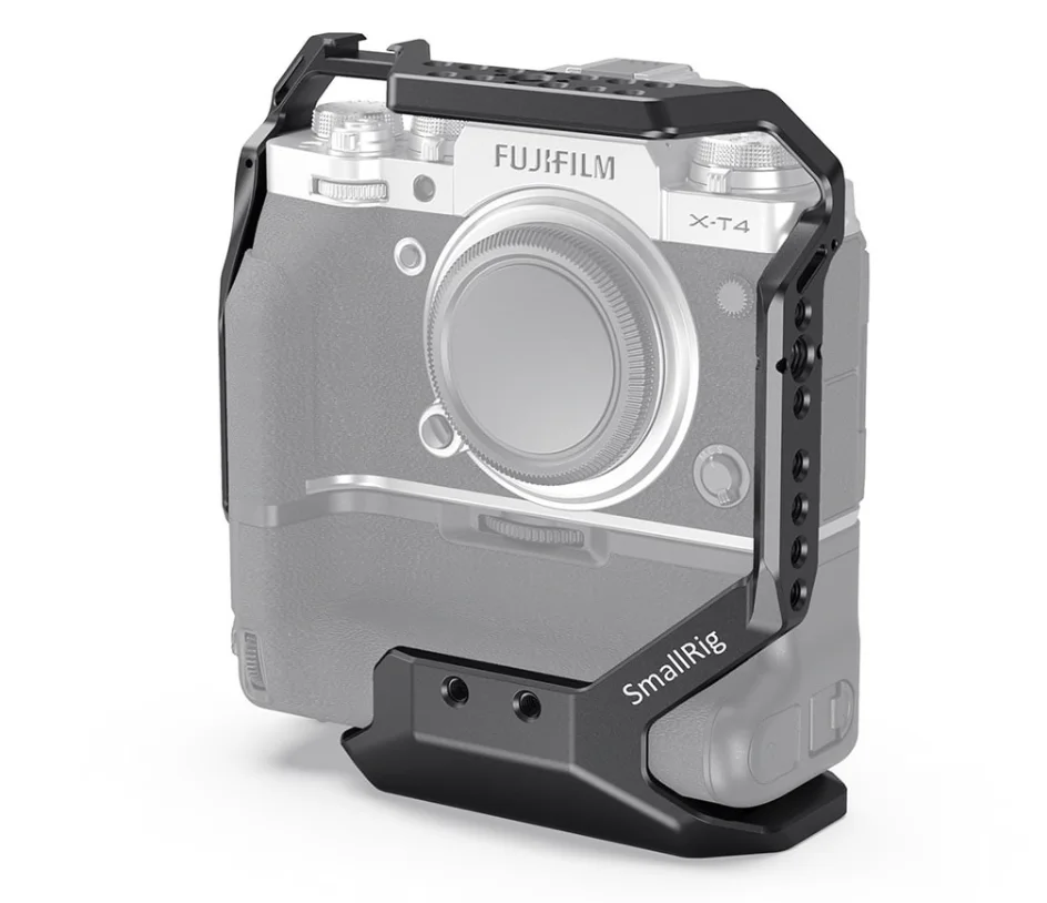 SmallRig Cage for FUJIFILM X-T4 with VG-XT4 Vertical Battery Grip CCF2810