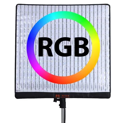 Falcon Eyes Flexibel RGB LED Panel RX-824-K1 63x63 cm 150w