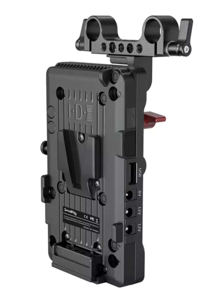 SmallRig V Mount Battery Adapter Plate with Adjustable Arm 3204