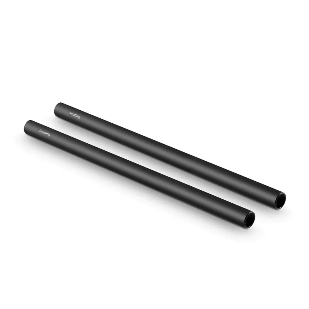 Smallrig 2-pack Svart Aluminum Rör 25cm M12 1052