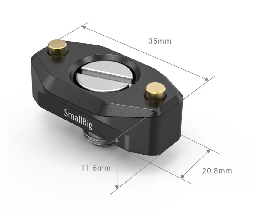 SmallRig NATO Rail with ARRI Locating Screw 35mm BUN2501