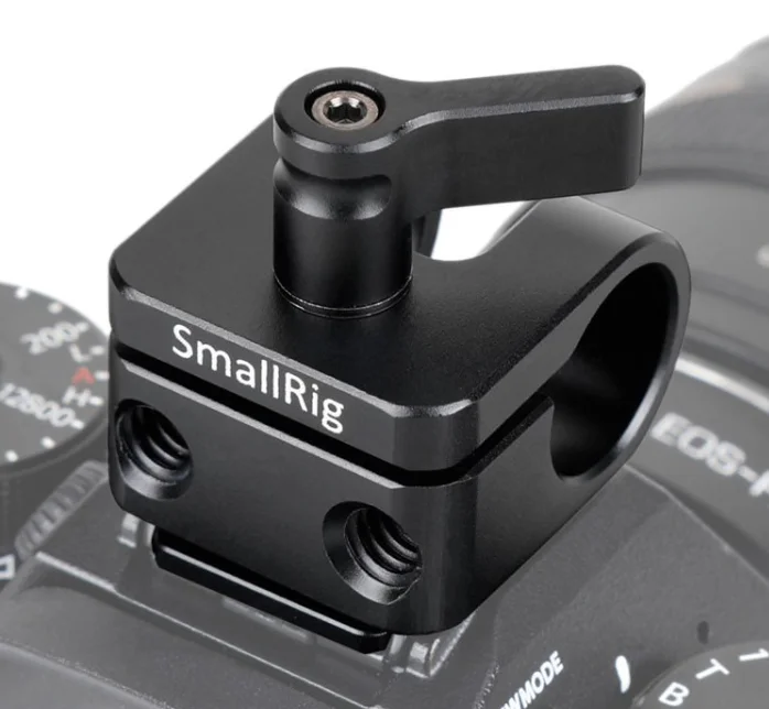SmallRig 15mm Rod Clamp with Cold Shoe 1597